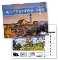 Destinations Wall Calendar