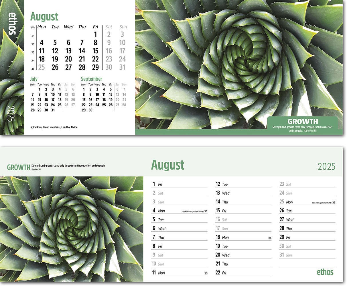 Ethos Task Station Desk Calendar