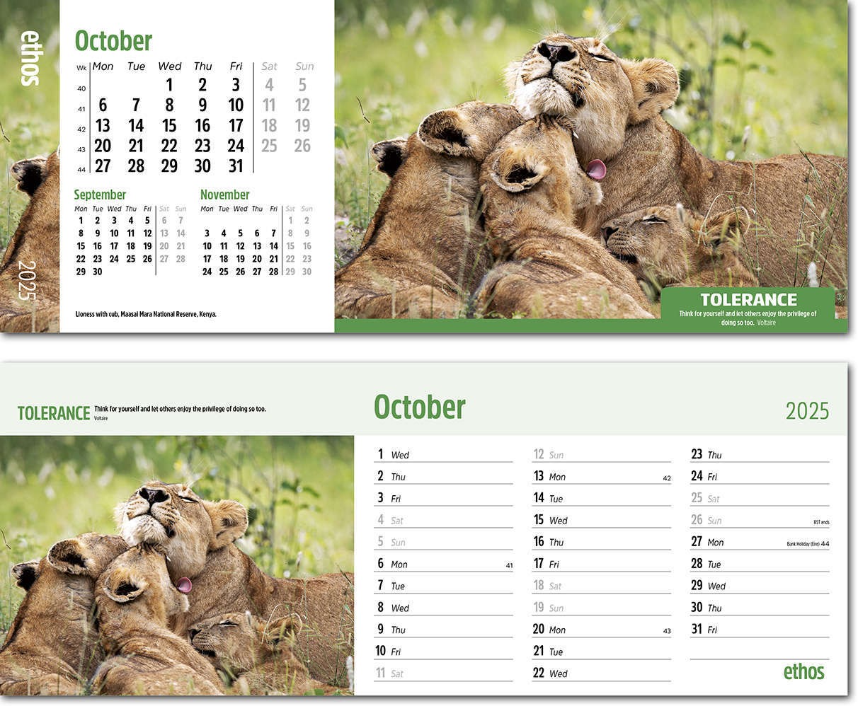 Ethos Task Station Desk Calendar