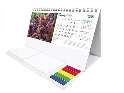 Kindred Spirits Note Station Desk Calendar