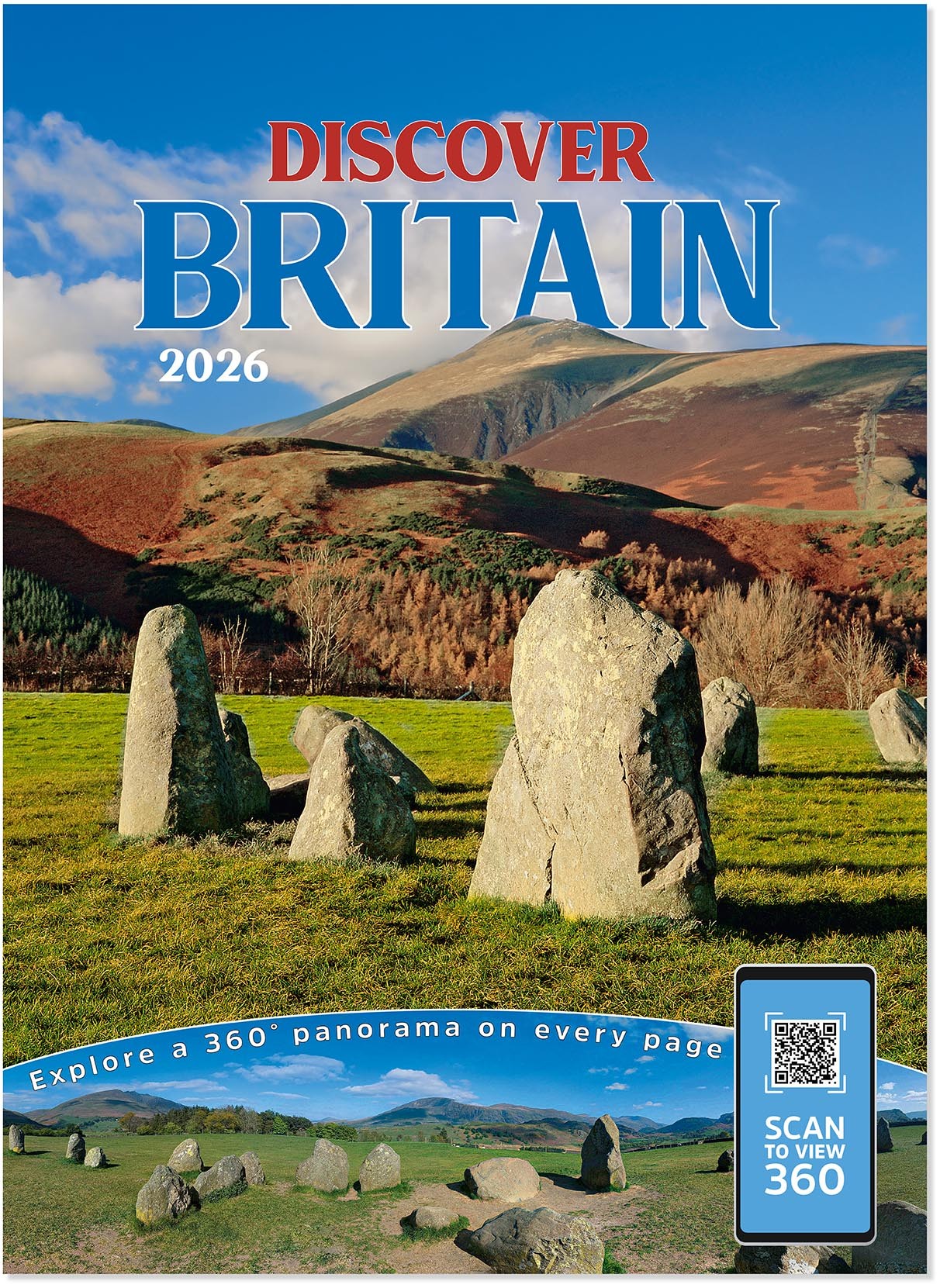 Discover Britain Wall Calendar