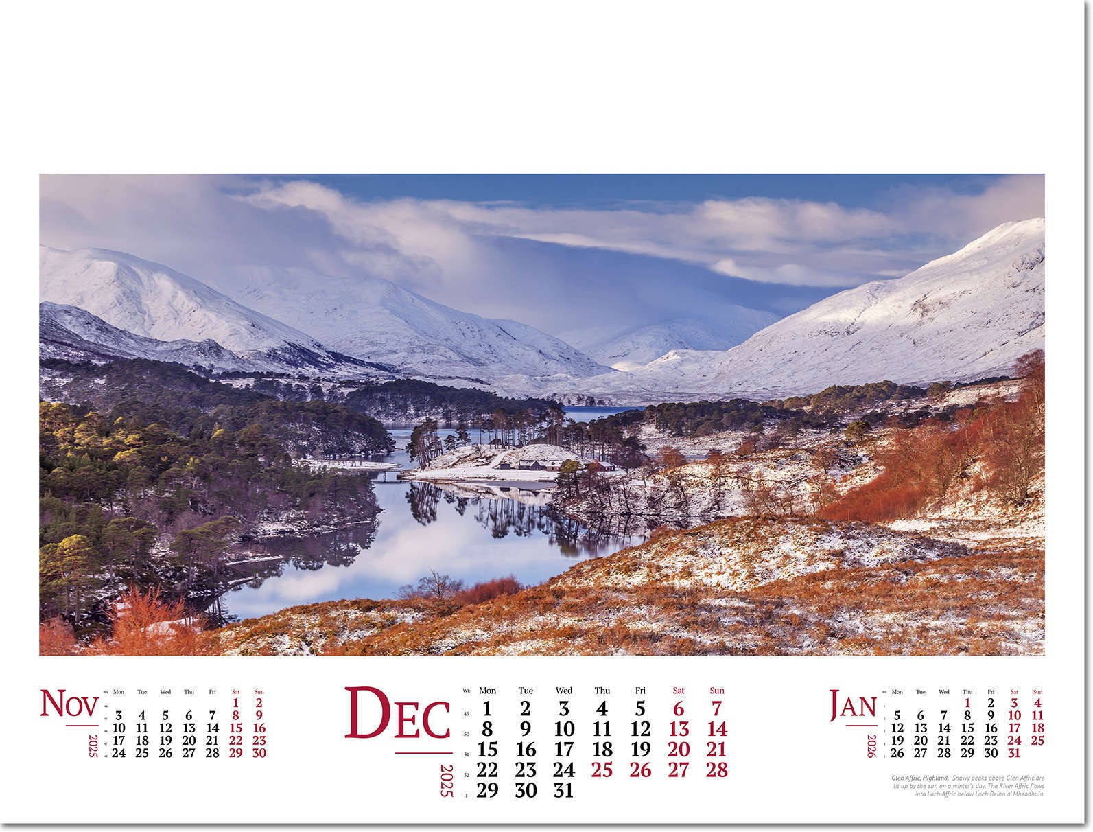 Wild Britain Wall Calendar