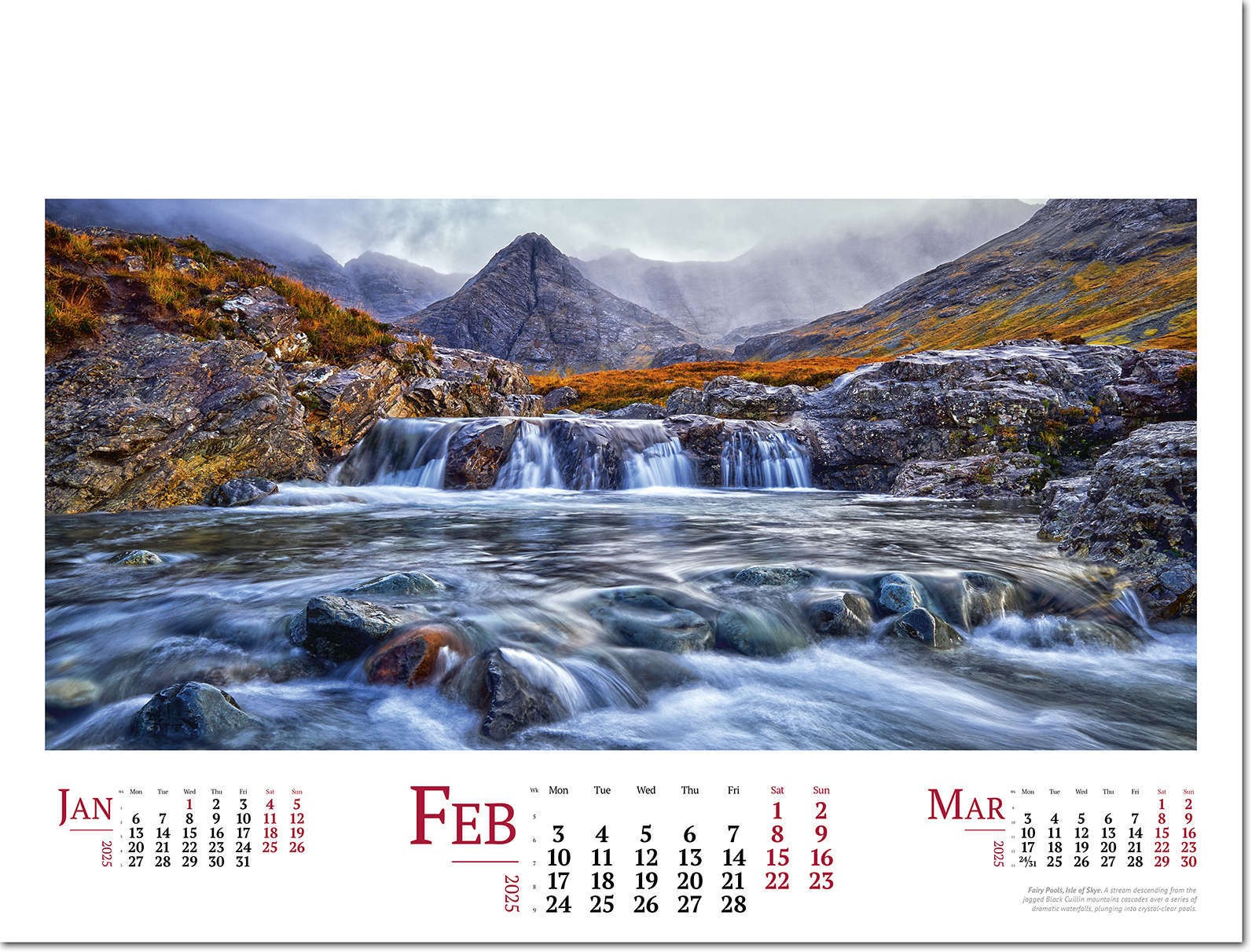 Wild Britain Wall Calendar