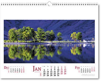 Wild Britain Wall Calendar