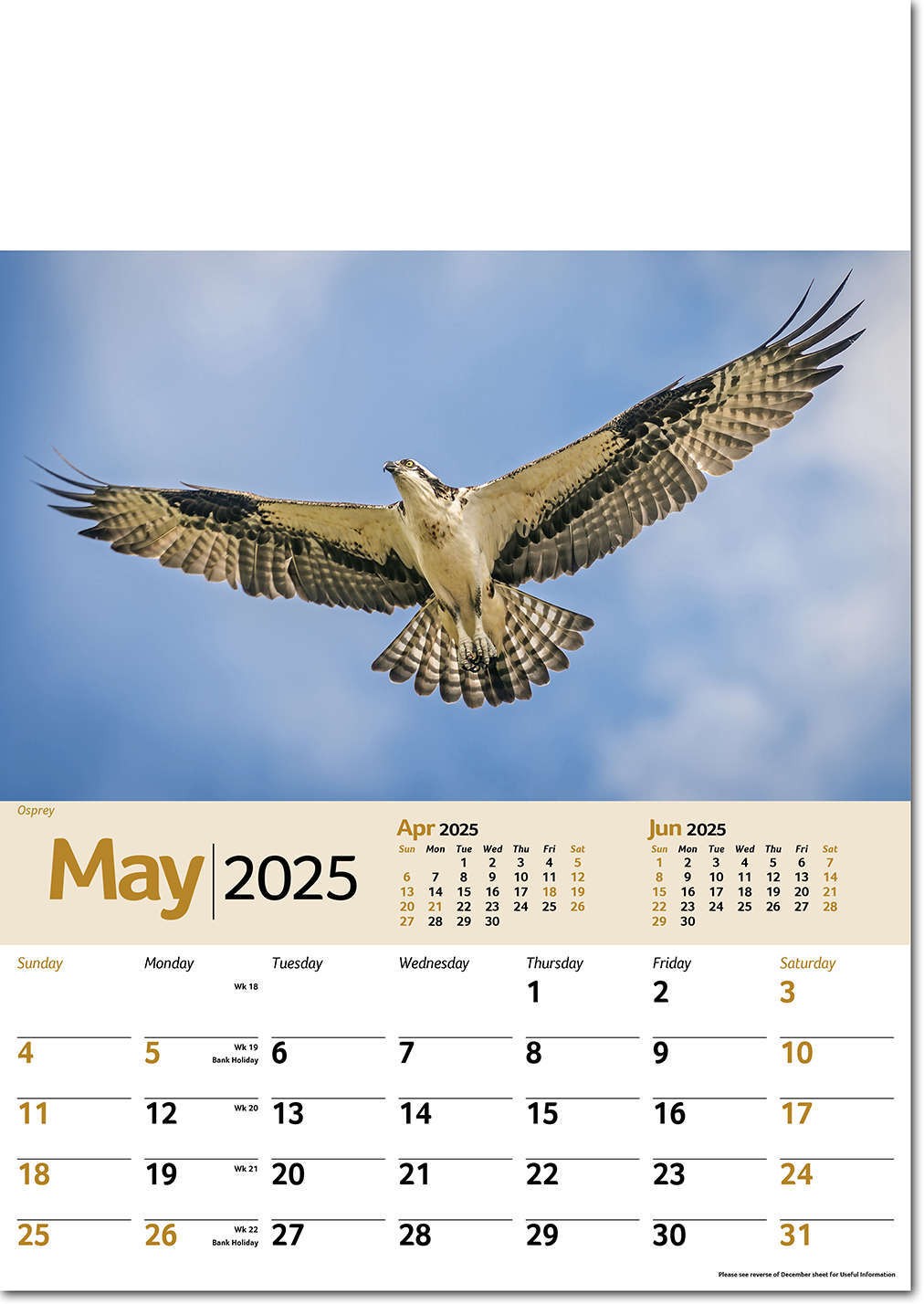 Wildlife Memo Calendar